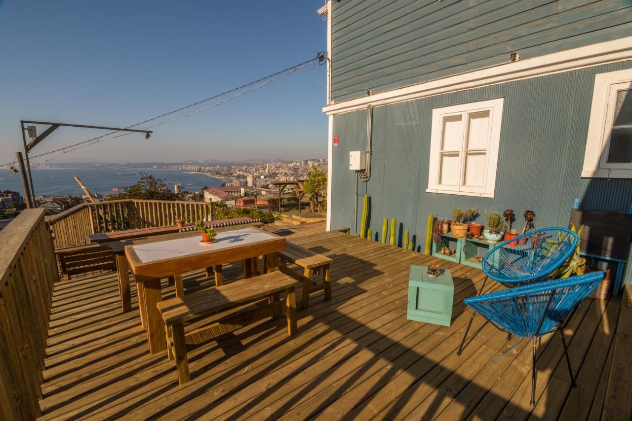 Hotel Faro Azul Valparaiso Cerro Alegre Exteriér fotografie