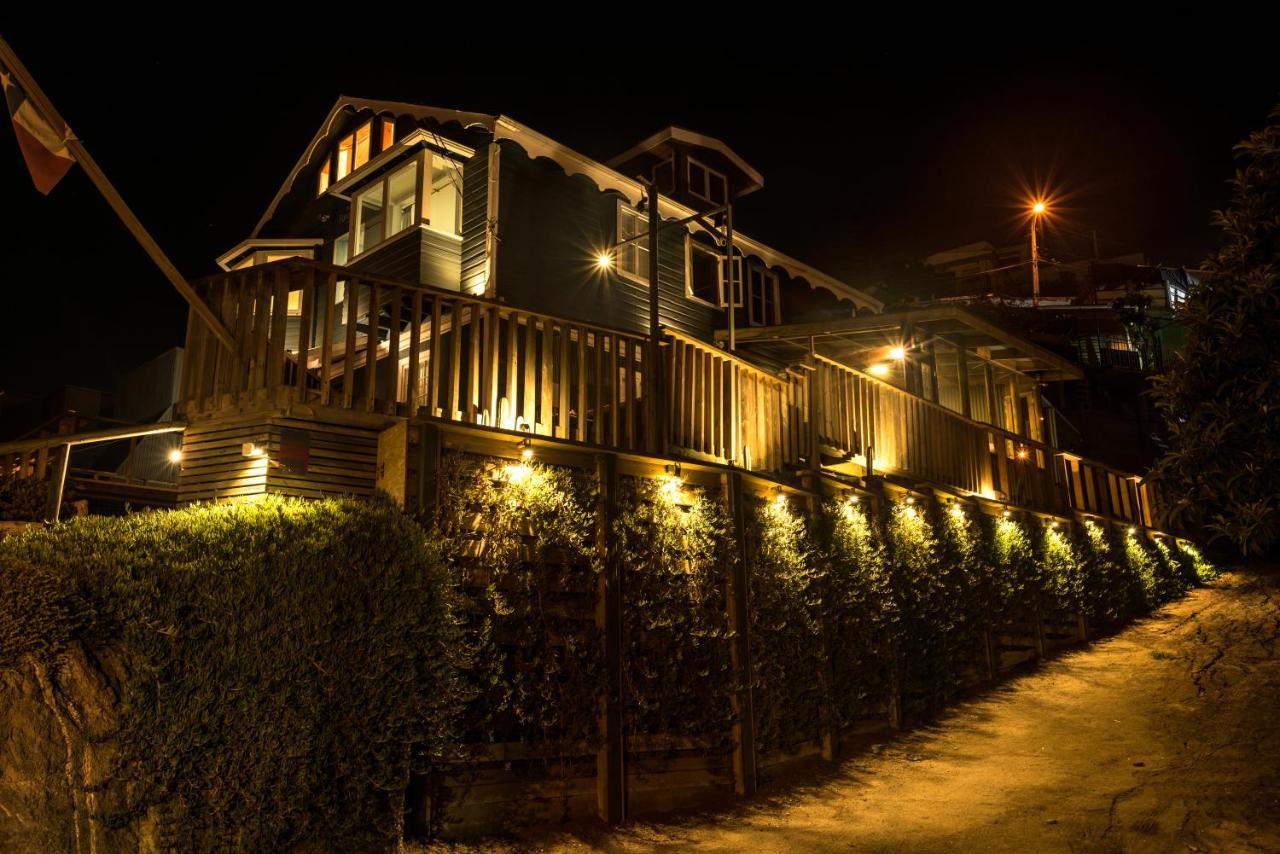 Hotel Faro Azul Valparaiso Cerro Alegre Exteriér fotografie