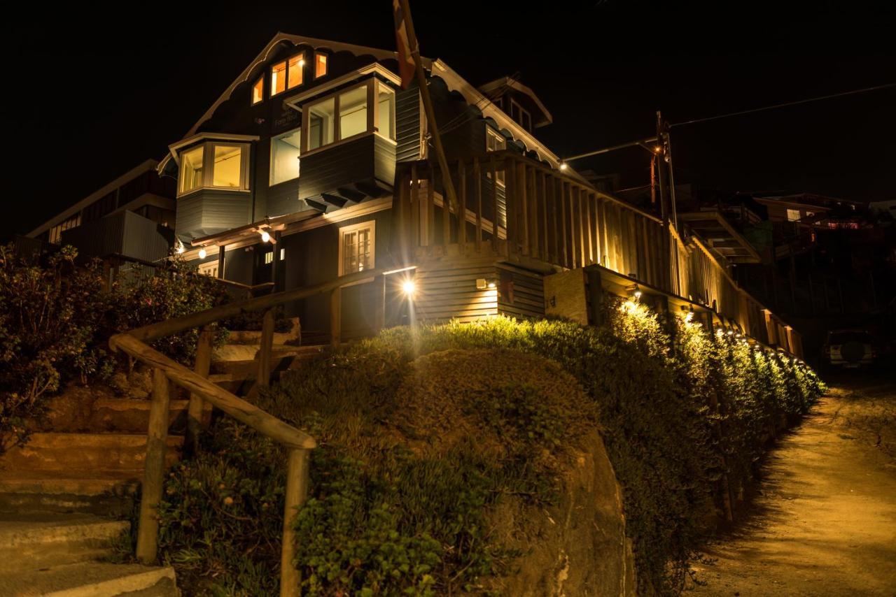 Hotel Faro Azul Valparaiso Cerro Alegre Exteriér fotografie