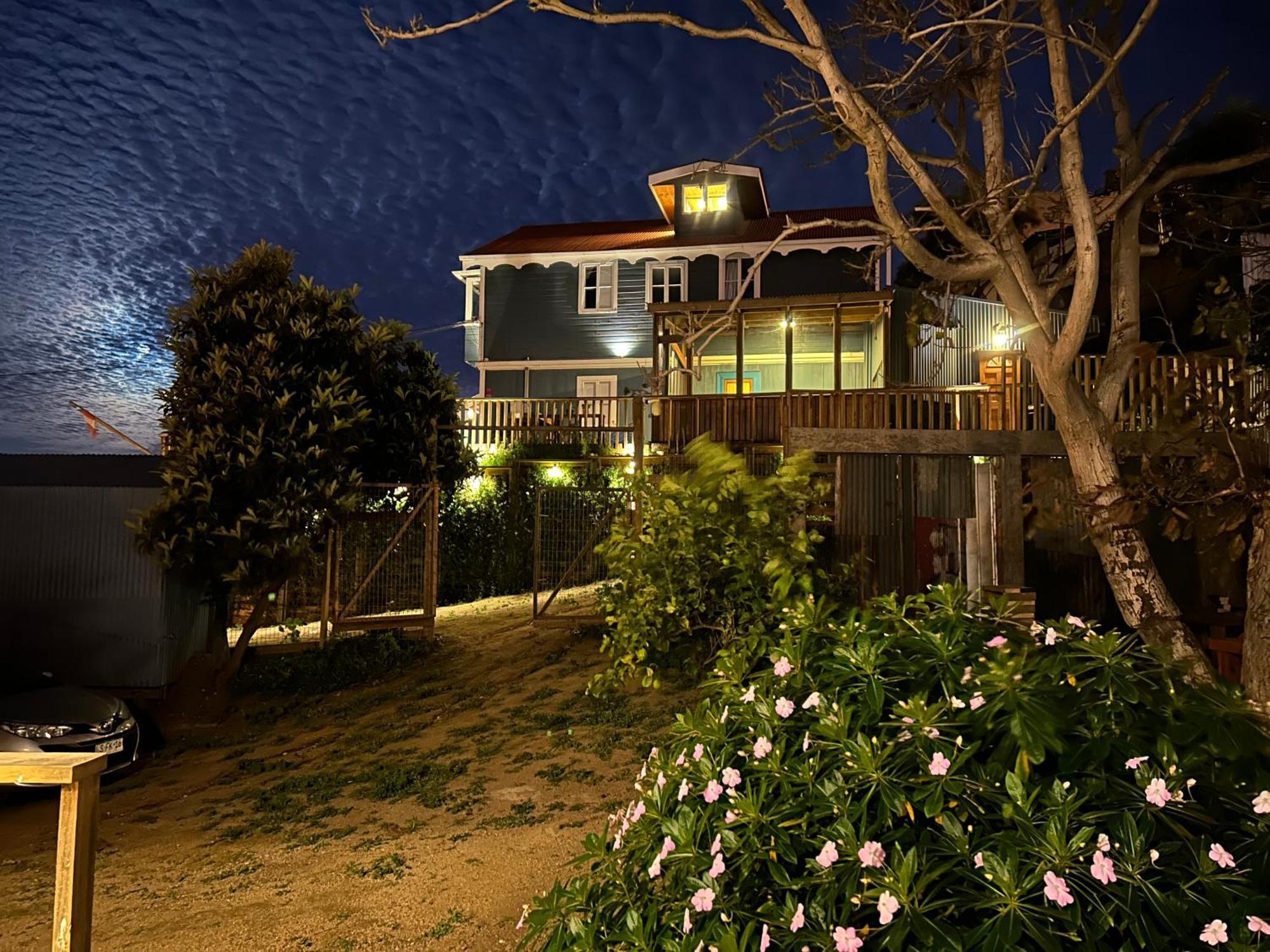 Hotel Faro Azul Valparaiso Cerro Alegre Exteriér fotografie