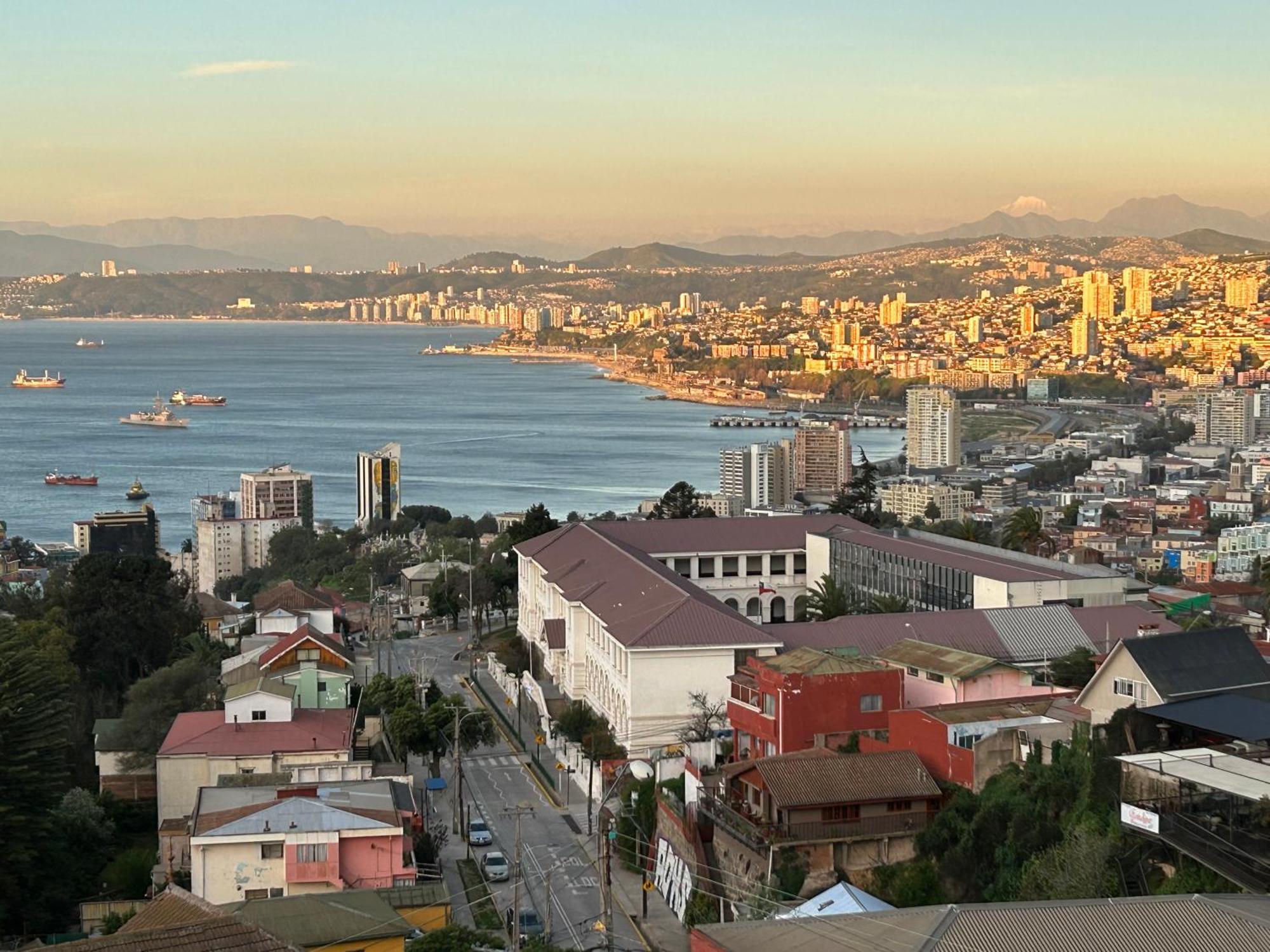 Hotel Faro Azul Valparaiso Cerro Alegre Exteriér fotografie