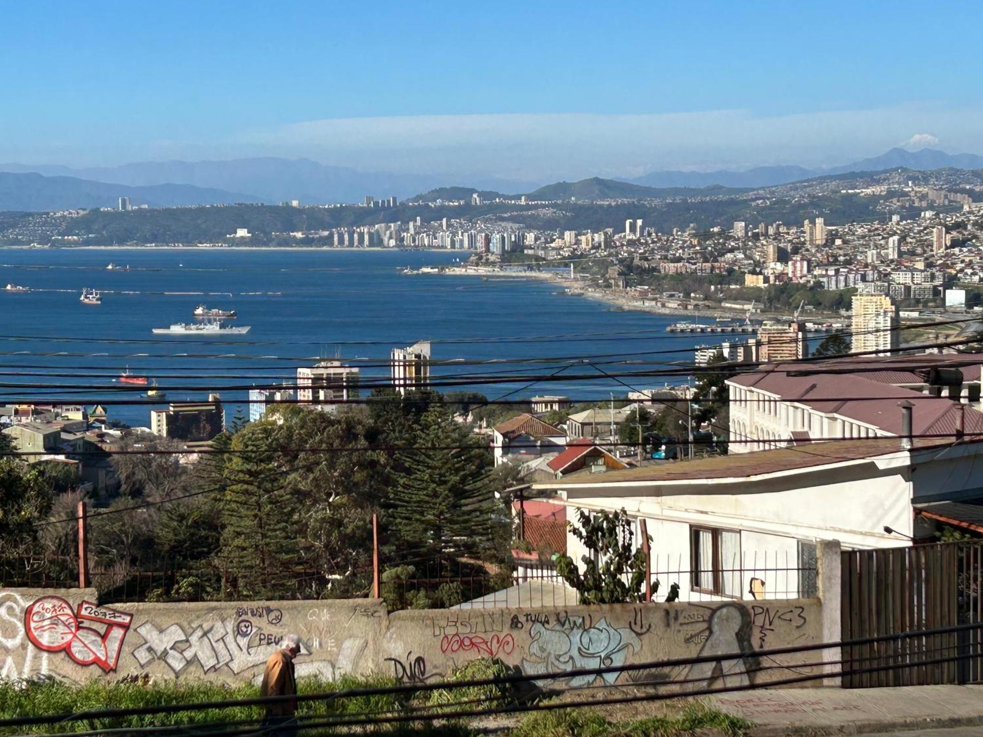 Hotel Faro Azul Valparaiso Cerro Alegre Exteriér fotografie