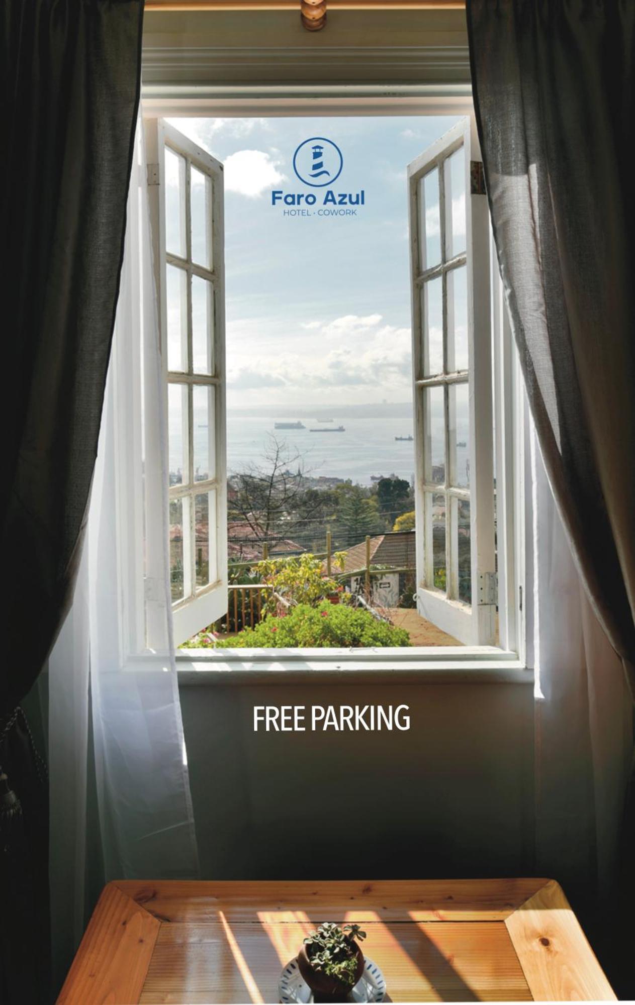 Hotel Faro Azul Valparaiso Cerro Alegre Exteriér fotografie